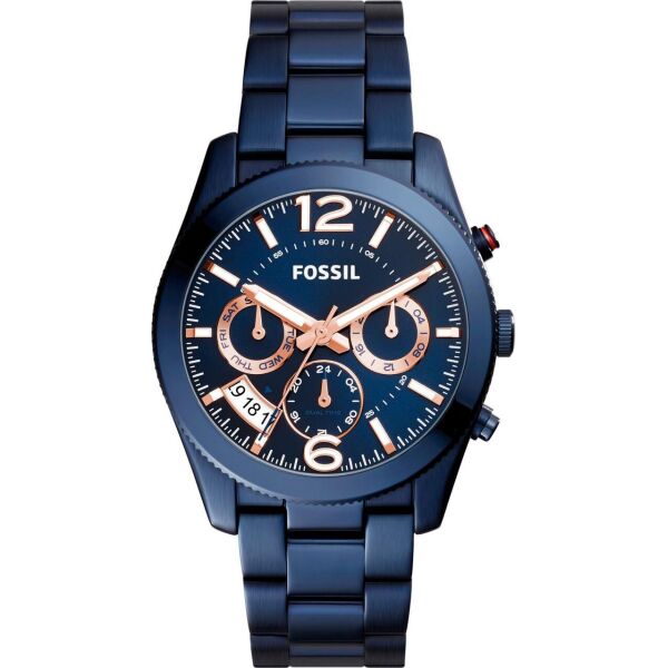 

Часы наручные женские FOSSIL ES4093 кварцевые, на браслете, синие, США