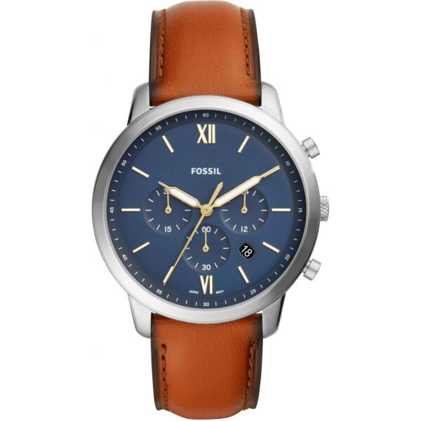 

Часы наручные мужские FOSSIL FS5453 кварцевые, ремешок из кожи, США