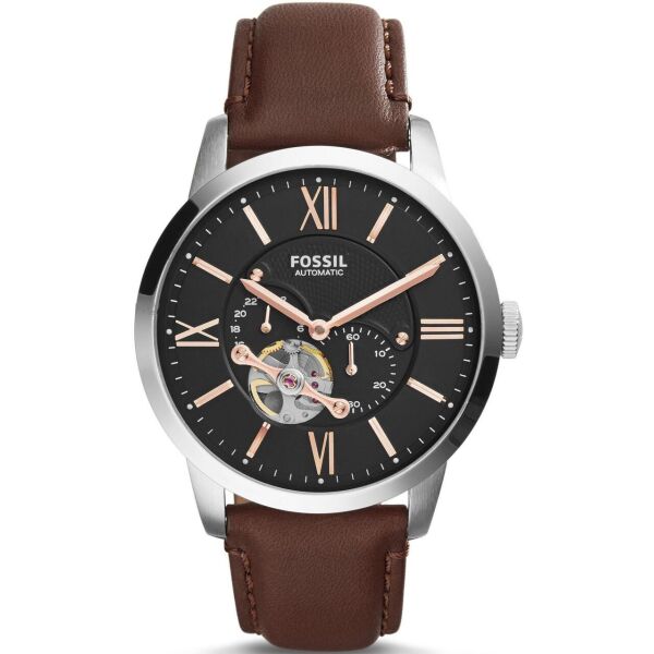 

Часы наручные мужские FOSSIL ME3061 автоподзавод, ремешок из кожи, США