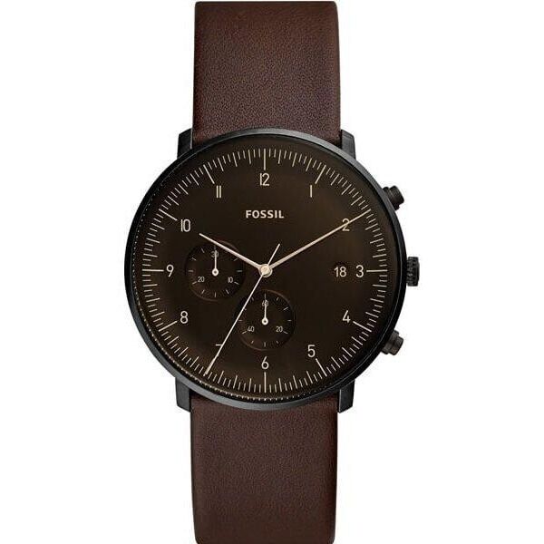 

Часы наручные мужские FOSSIL FS5485 кварцевые, ремешок из кожи, США