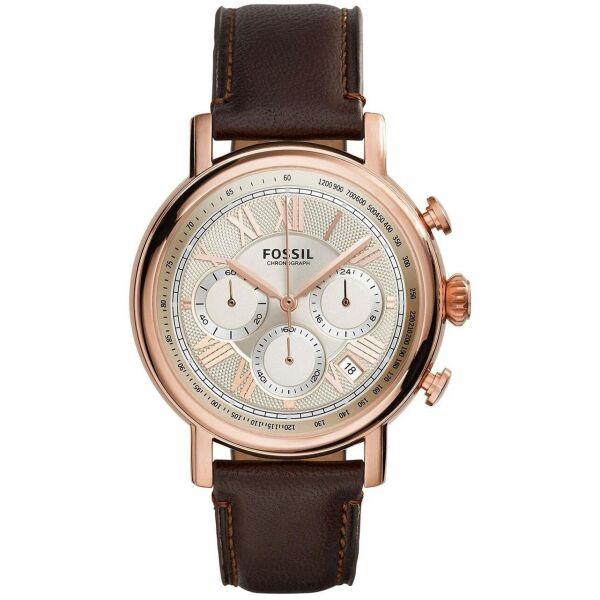 

Часы наручные мужские FOSSIL FS5103 кварцевые, ремешок из кожи, США