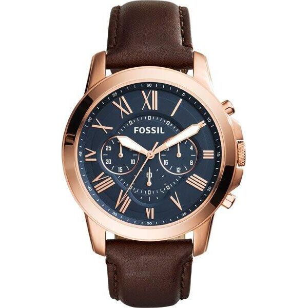 

Часы наручные мужские FOSSIL FS5068 кварцевые, ремешок из кожи, США, УЦЕНКА