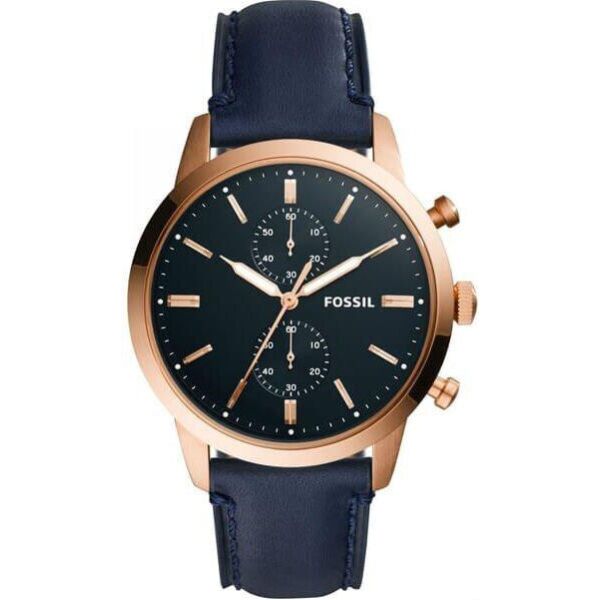 

Часы наручные мужские FOSSIL FS5436 кварцевые, ремешок из кожи, США