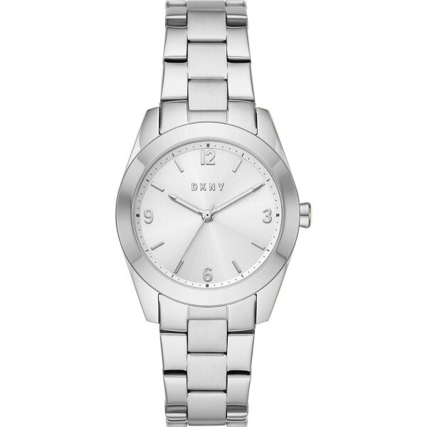 

Часы наручные женские DKNY NY2872 кварцевые, на браслете, серебристые, США
