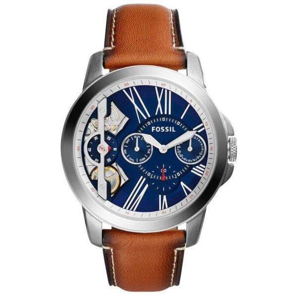 

Часы наручные мужские FOSSIL ME1161 кварцевые, ремешок из кожи, США