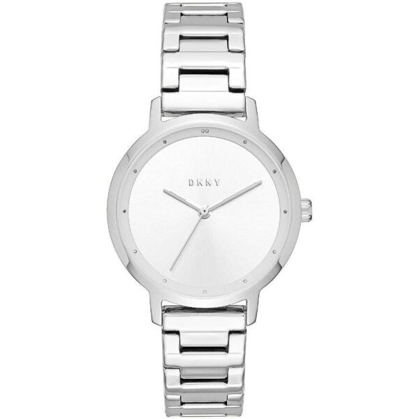 

Часы наручные женские DKNY NY2635 кварцевые, на браслете, серебристые, США
