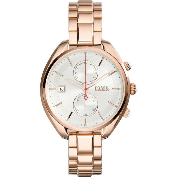 

Часы наручные женские FOSSIL CH2977 кварцевые, на браслете, цвет розовое золото, США