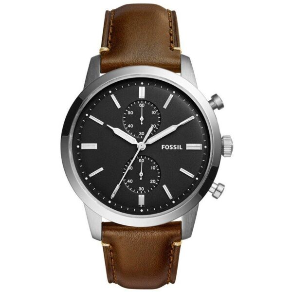 

Часы наручные мужские FOSSIL FS5280 кварцевые, ремешок из кожи, США, УЦЕНКА