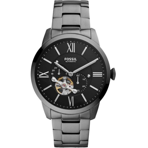 

Часы наручные мужские FOSSIL ME3172 автоподзавод, на браслете, серые, США