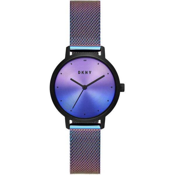 

Часы наручные женские DKNY NY2841 кварцевые, голографический циферблат, США