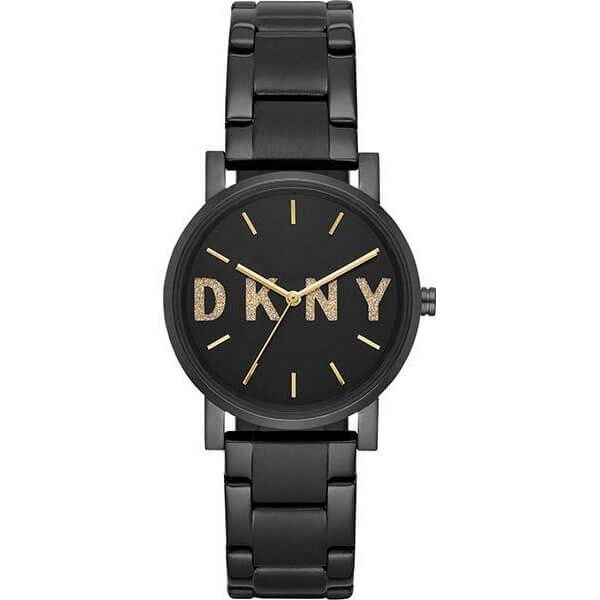 

Часы наручные женские DKNY NY2682 кварцевые, на браслете, черные, США