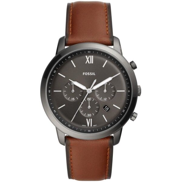 

Часы наручные мужские FOSSIL FS5512 кварцевые, ремешок из кожи, США