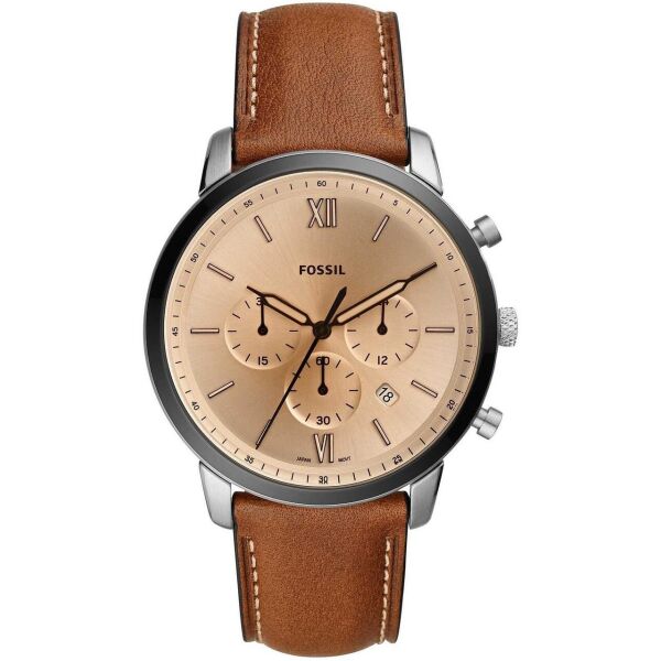 

Часы наручные мужские FOSSIL FS5627 кварцевые, ремешок из кожи, США
