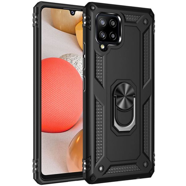 

Ударопрочный чехол Serge Ring for Magnet для Samsung Galaxy A42 5G Черный