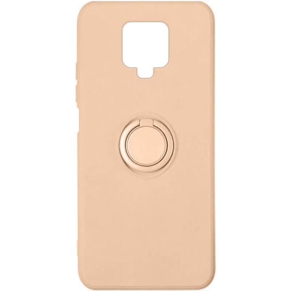 

Чехол TPU Candy Ring для Xiaomi Redmi Note 9s / Note 9 Pro / Note 9 Pro Max Розовый / Pink Sand