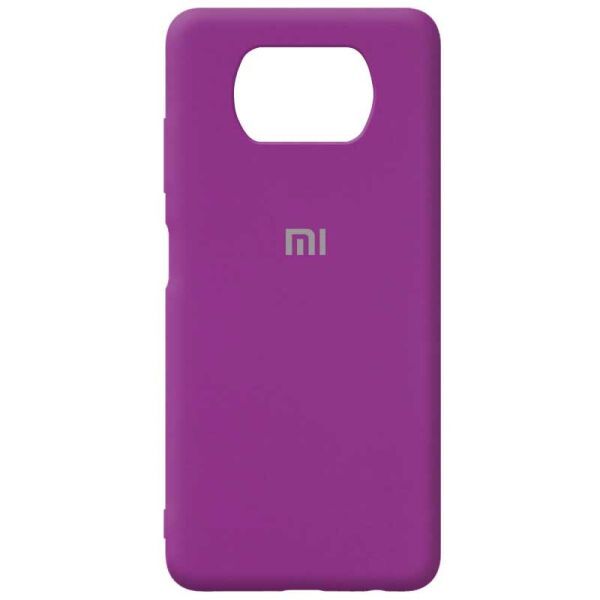 

Чехол Silicone Cover Full Protective (AA) для Xiaomi Poco X3 NFC / Poco X3 Pro Фиолетовый / Grape
