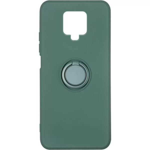 

Чехол TPU Candy Ring для Xiaomi Redmi Note 9s / Note 9 Pro / Note 9 Pro Max Зеленый / Pine green