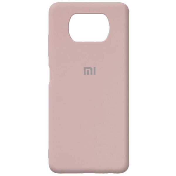 

Чехол Silicone Cover Full Protective (AA) для Xiaomi Poco X3 NFC / Poco X3 Pro Розовый / Pink Sand
