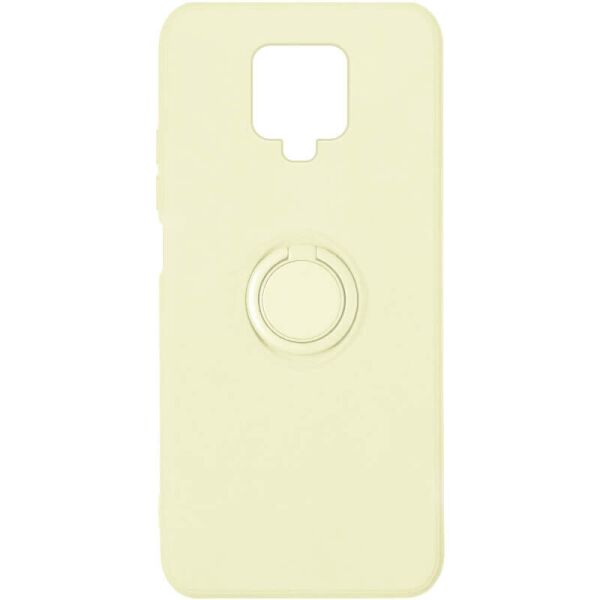 

Чехол TPU Candy Ring для Xiaomi Redmi Note 9s / Note 9 Pro / Note 9 Pro Max Бежевый / Antigue White