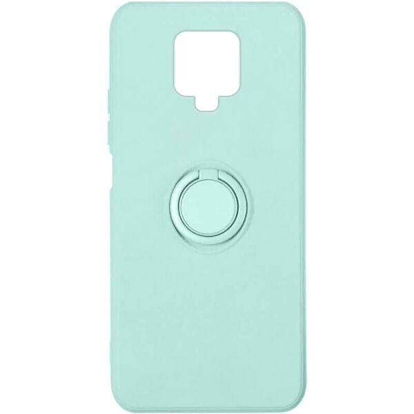

Чехол TPU Candy Ring для Xiaomi Redmi Note 9s / Note 9 Pro / Note 9 Pro Max Бирюзовый / Ice Blue