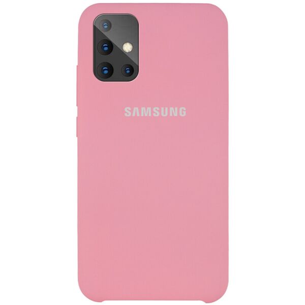 

Чехол Silicone Cover (AAA) для Samsung Galaxy A71 Розовый / Pink