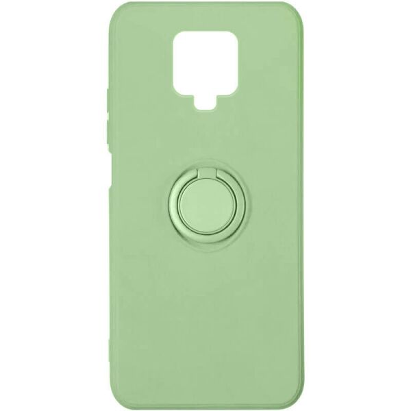 

Чехол TPU Candy Ring для Xiaomi Redmi Note 9s / Note 9 Pro / Note 9 Pro Max Мятный / Mint