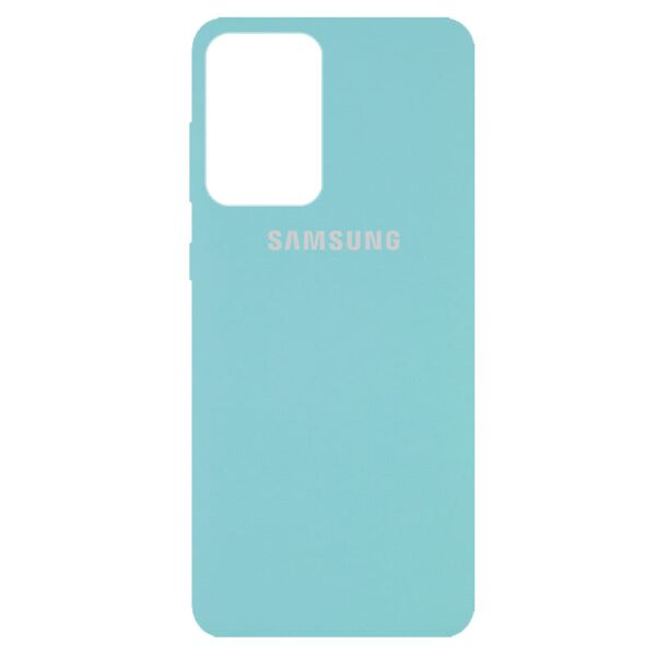 

Чехол Silicone Cover Full Protective (AA) для Samsung Galaxy A52 4G / A52 5G Бирюзовый / Ice Blue