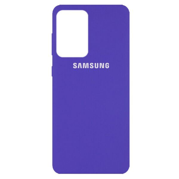 

Чехол Silicone Cover Full Protective (AA) для Samsung Galaxy A72 4G / A72 5G Фиолетовый / Purple