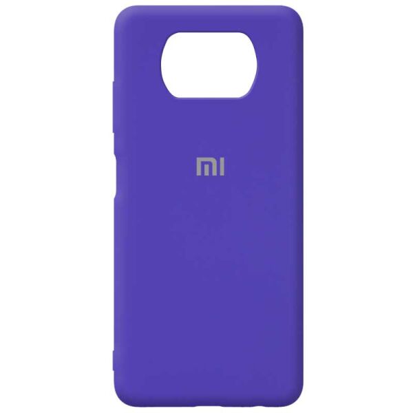 

Чехол Silicone Cover Full Protective (AA) для Xiaomi Poco X3 NFC / Poco X3 Pro Фиолетовый / Purple