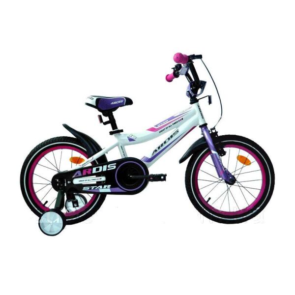 

Велосипед Ardis STAR R16" 0437 бело-фиолетовый
