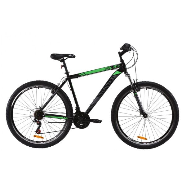 

Велосипед 29" Discovery Trek 2020 Рама x19" Черно-зеленый с серым ES 1425