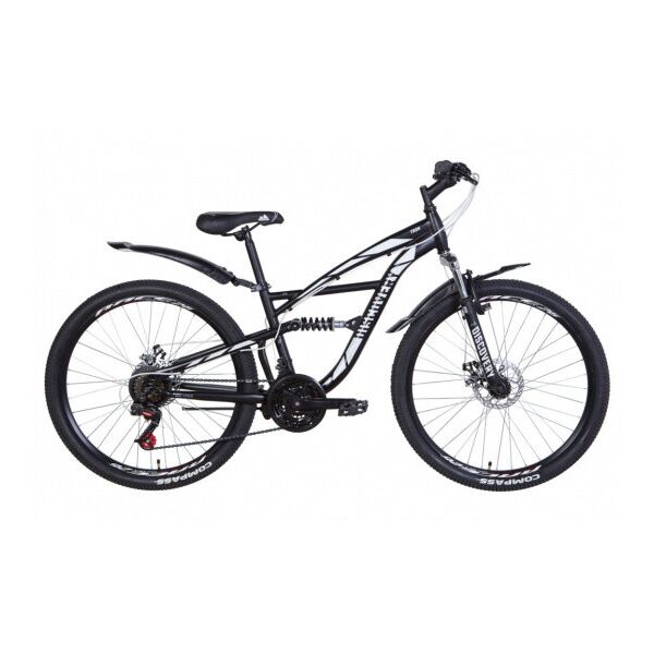 

Велосипед 26 "Discovery tron Рама x15 2021" Черно-белый ES 1431