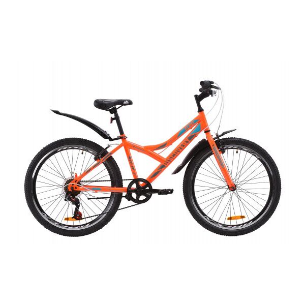 

Велосипед 24 "Discovery flint 2020 Рама x14" Бирюзовый с Серым ES 1432