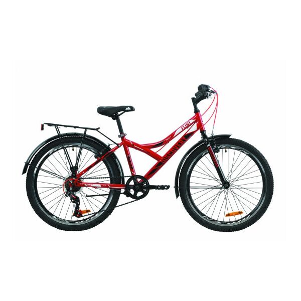 

Велосипед 24 "Discovery Flint MC 2020 Рама x14" Красно-черный ES 1447