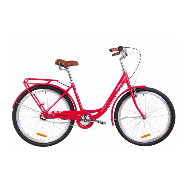 

Велосипед 26 "Dorozhnik Ruby планет 2020 Рама x17" Красный ES 1449