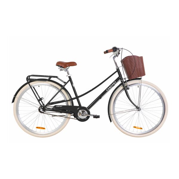 

Велосипед 28" Dorozhnik Comfort Female планет. 2020 Рама x19 " Черный ES 1483