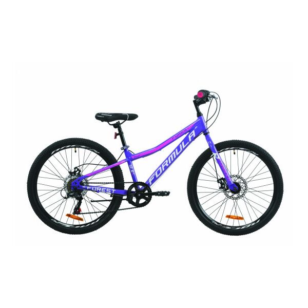 

Велосипед 24 "Formula Forest DD 2021 Рама x13" Малиновый ES 1484