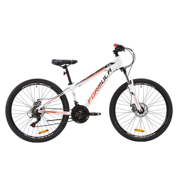 

Велосипед 26" Formula Motion DD 26" 2020 Рама х13" Белый ES 1535