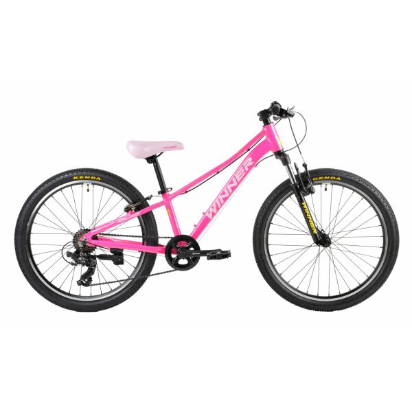 

Велосипед 24" Winner Betty 24" 2020 Рама х13" Розовый ES 1537