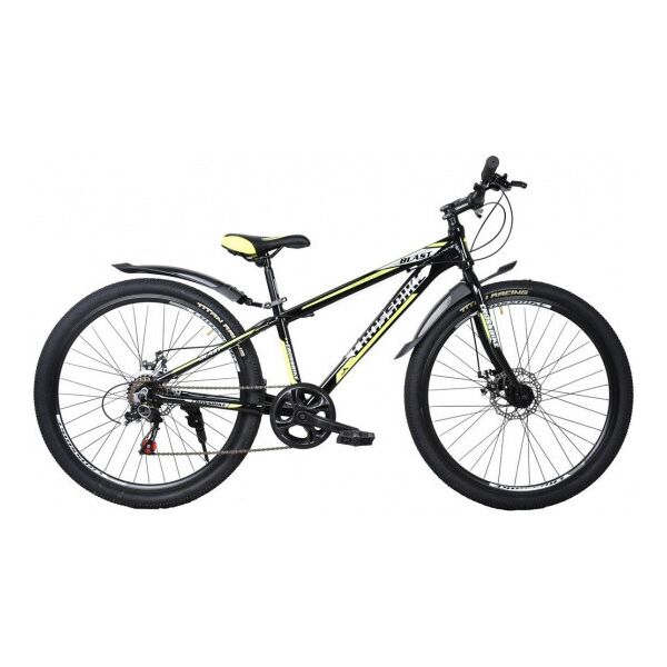 

Велосипед 26" Cross Blast Рама x11" Черный с желтым ES 1601