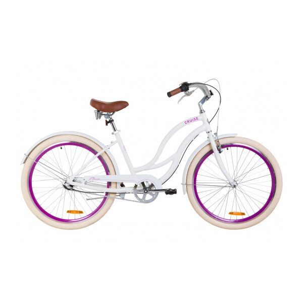 

Велосипед 26 "Dorozhnik Cruise PH 2019 Рама x18" Белый ES 1631