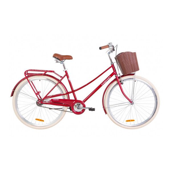 

Велосипед 28 "Dorozhnik Comfort Female 2019 Рама x19" Красный ES 1645