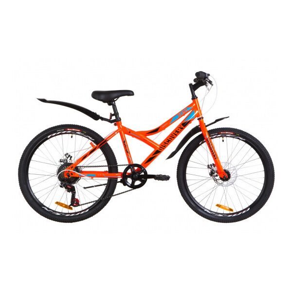 

Велосипед 24 "Discovery FLINT DD 2019 Рама x14"Оранжевый ES 1651