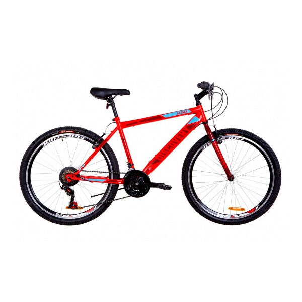 

Велосипед 26 "Discovery Attack 2019 Рама x18" Красный с голубым ES 1678