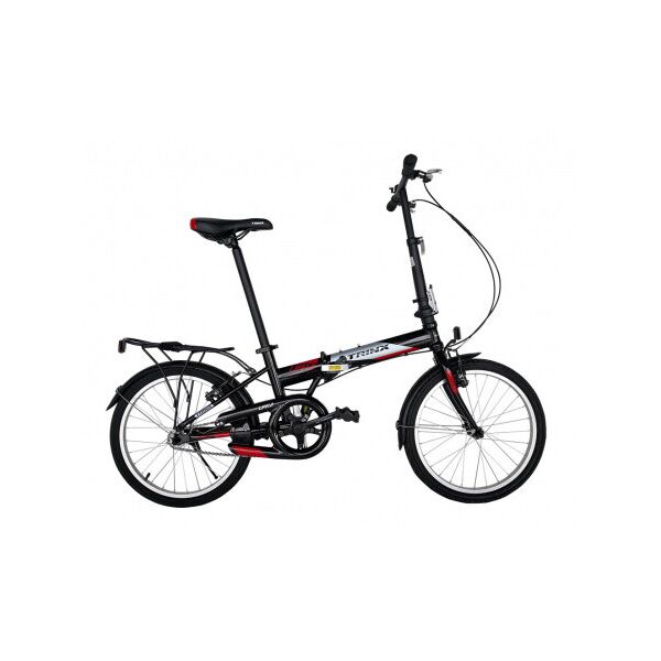 

Велосипед 20 "Trinx Life-1.0 Рама Универсальная" Черно-белыйс красным ES 1694
