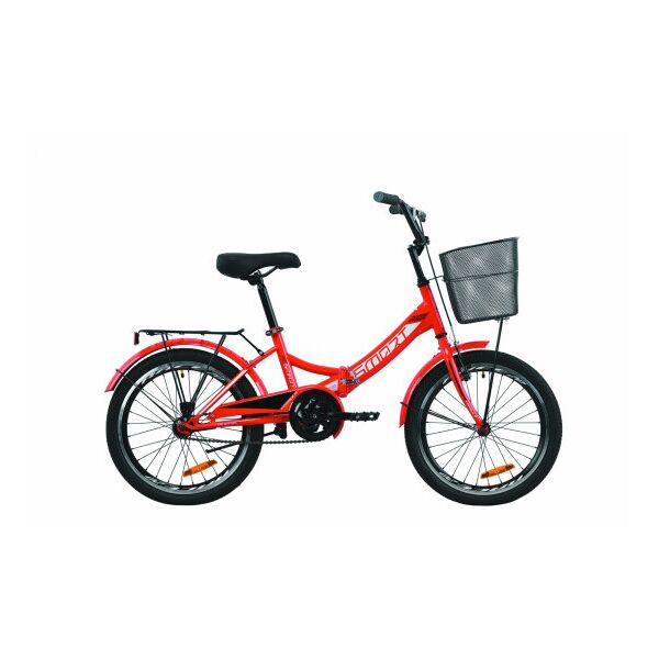

Велосипед 20 "Formula Smart с корзиной 2020 Рама x13" Красный ES 1726
