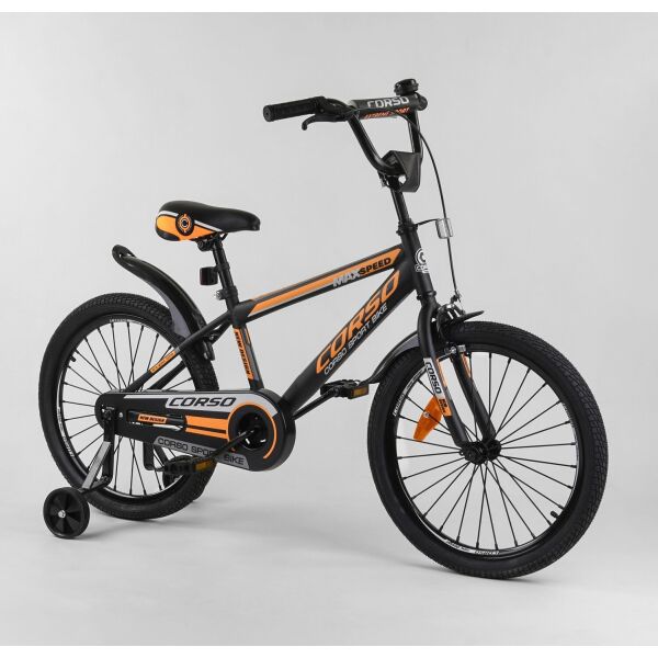 

Велосипед Corso 20 New Design ST-20455 Black / Orange (ST-20455)