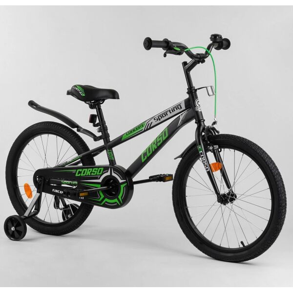 

Велосипед Corso 20 Sporting R-20715 Black / Green (R-20715)