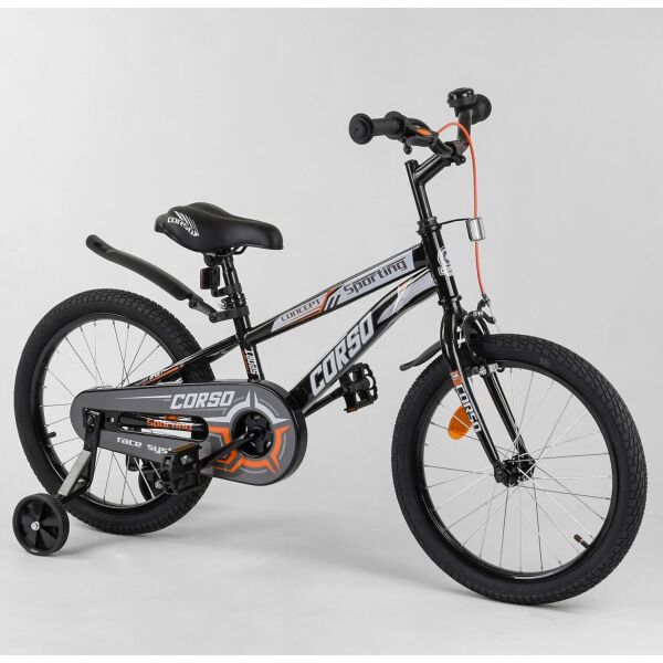 

Велосипед Corso 18 Sporting R-18264 Black / White (R-18264)