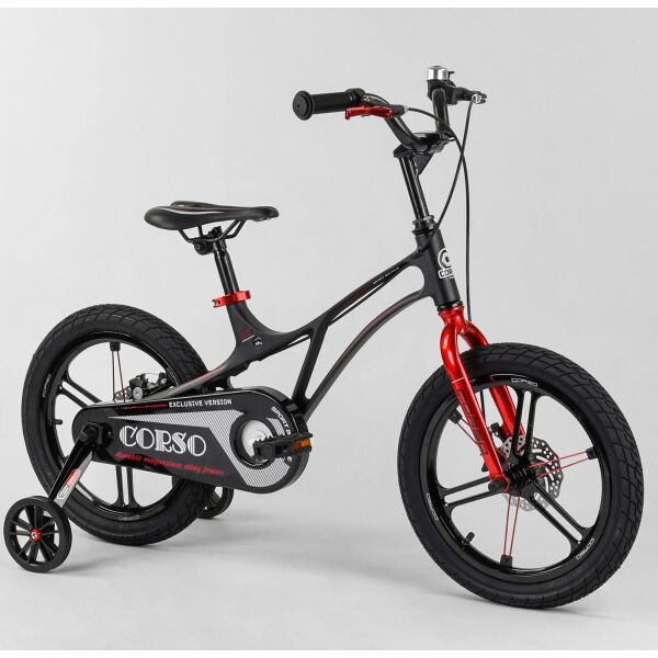 

Велосипед Corso Magnesium 16 LT-55300 Black / Red (LT-55300)